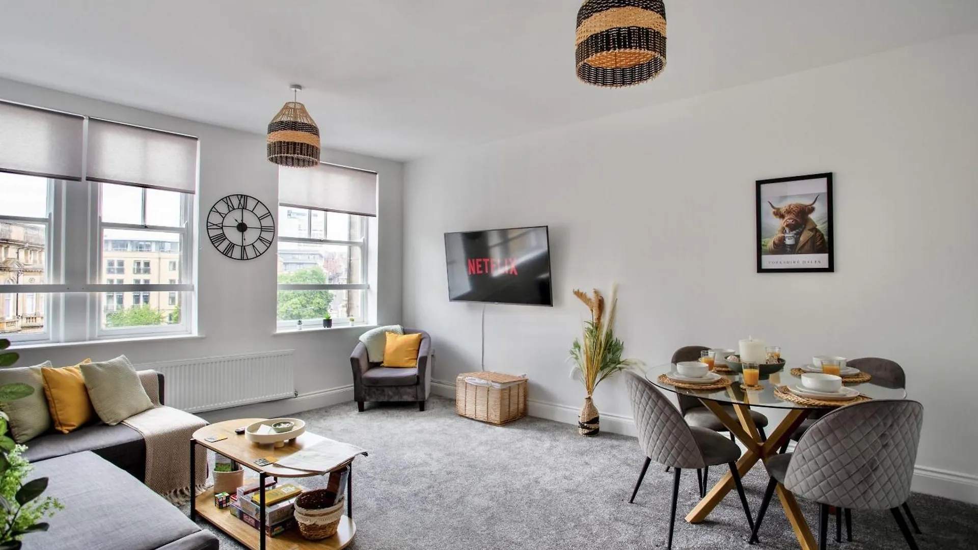 The Yorkshire Crown - Luxury Apartment - Free Parking Nearby Харрогейт 0*,